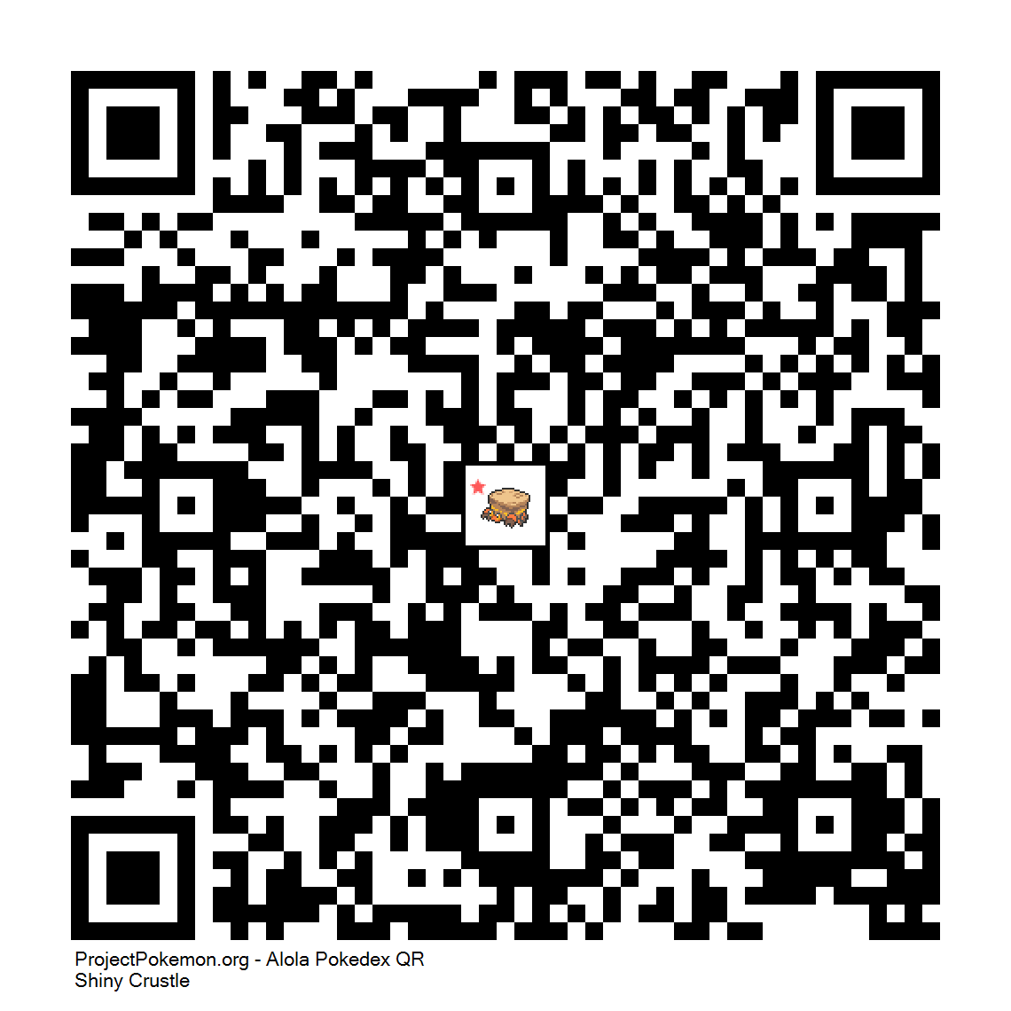 Cdigo QR de Crustle variocolor